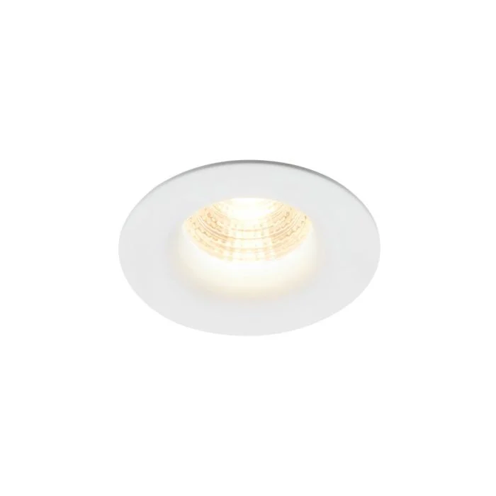Nordlux Foco LED Stake Blanco 6.1W 450lm 36D - 827 Luz muy Cálida | Recorte 72mm - 3 pasos Regulable - UGR <21