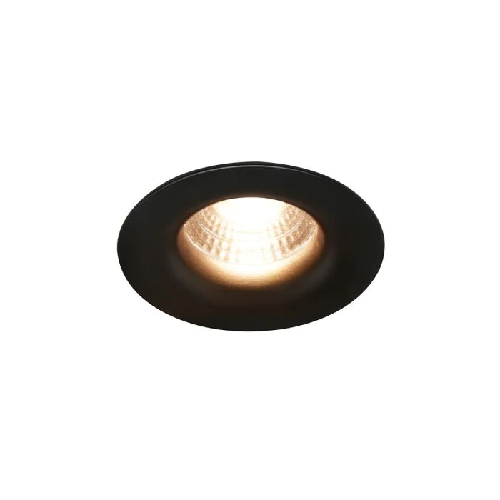 Nordlux Foco LED Stake Negro 6.1W 450lm 36D - 827 Luz muy Cálida | Recorte 72mm - 3 pasos Regulable - UGR <19