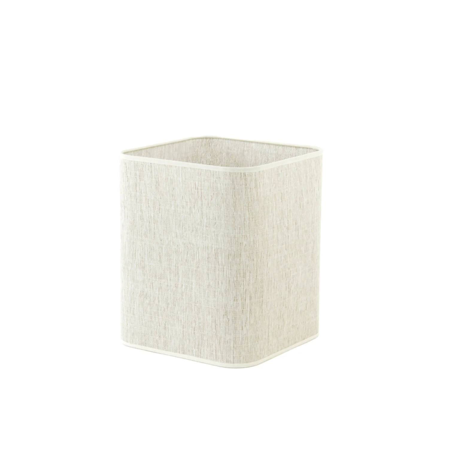 Pantalla de lámpara cuadrada de tela color beige Light & Living Breska
