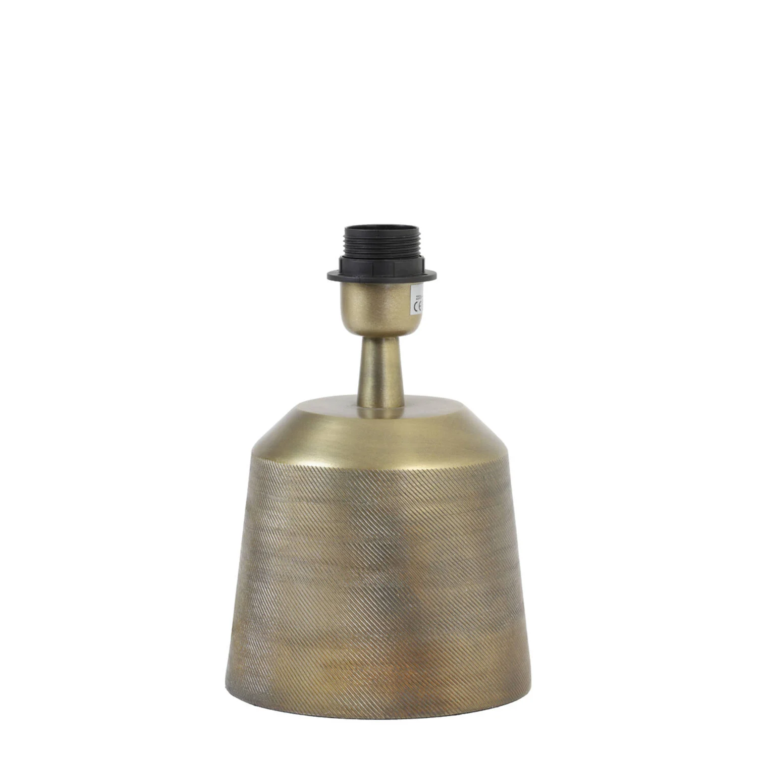 Lámpara de mesa metálica dorada Light & Living Lilou