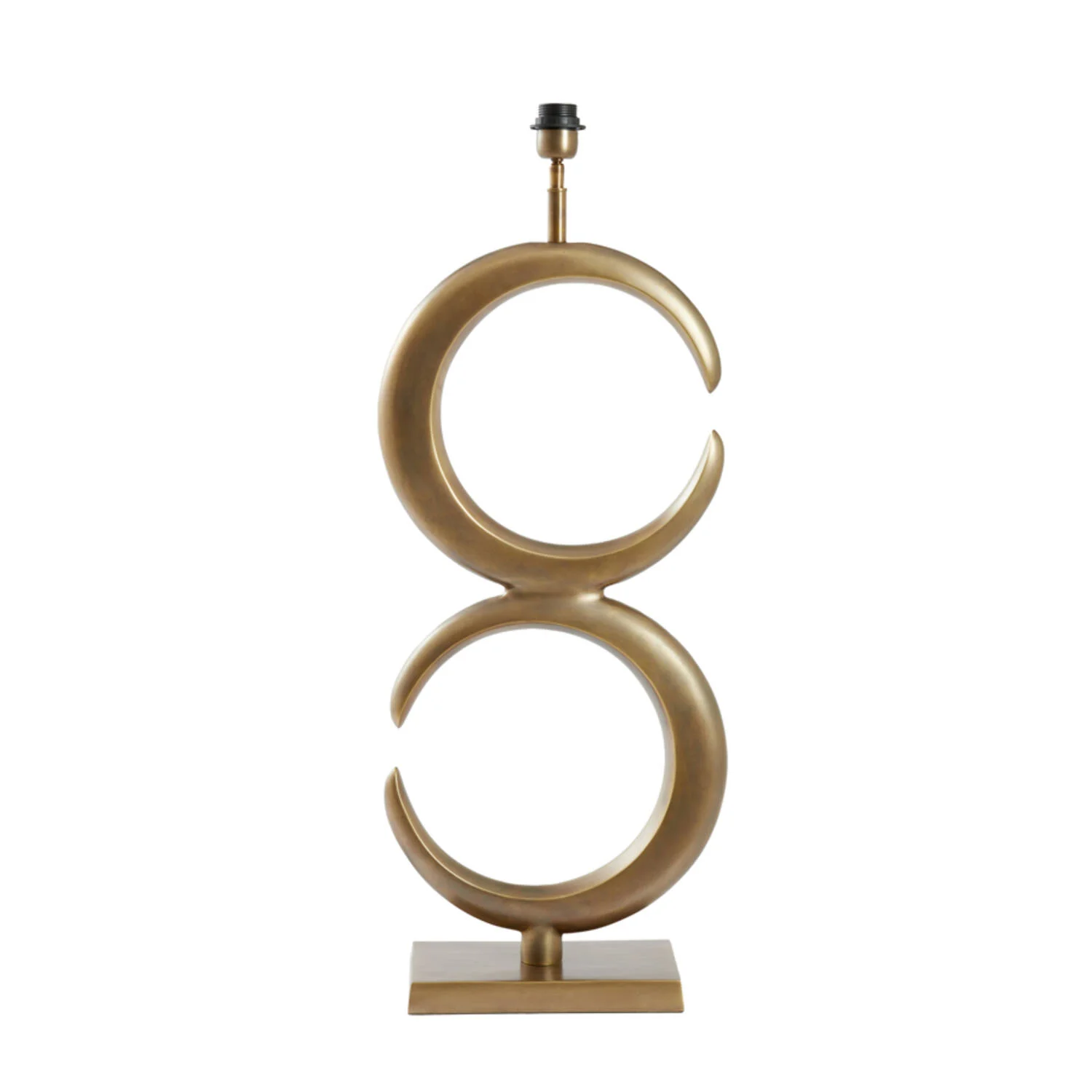 Base de lámpara decorativa de bronce Light & Living Lune