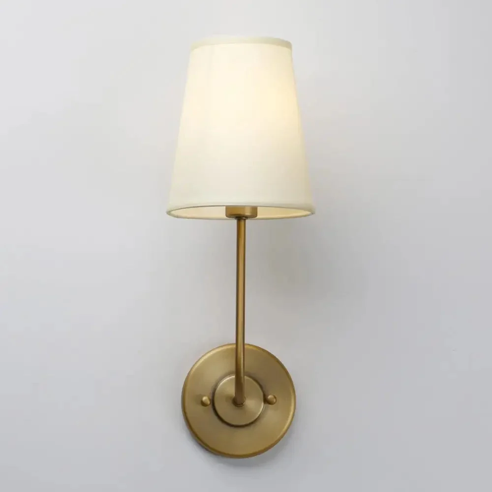 Tejiluz – Lámpara de Pared Negro Dorado con Tejido y Luz Cálida