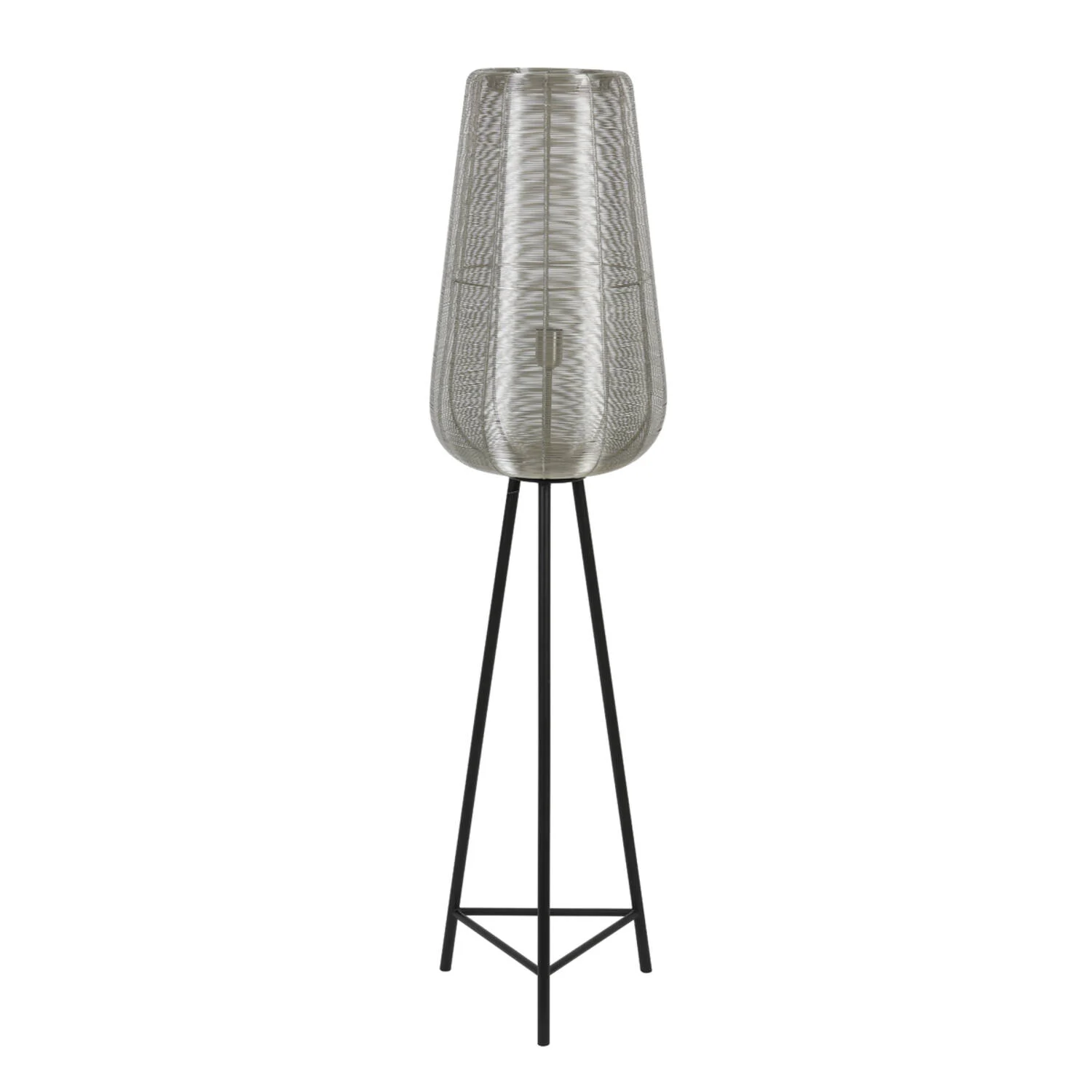 Lámpara de pie de metal moderna Light & Living Adeta