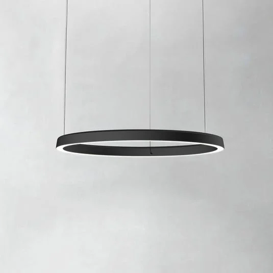 Luceplan Compendium Circle 72cm, negro