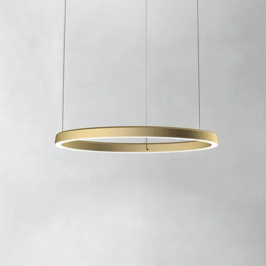 Luceplan Compendium Circle 72cm, latón