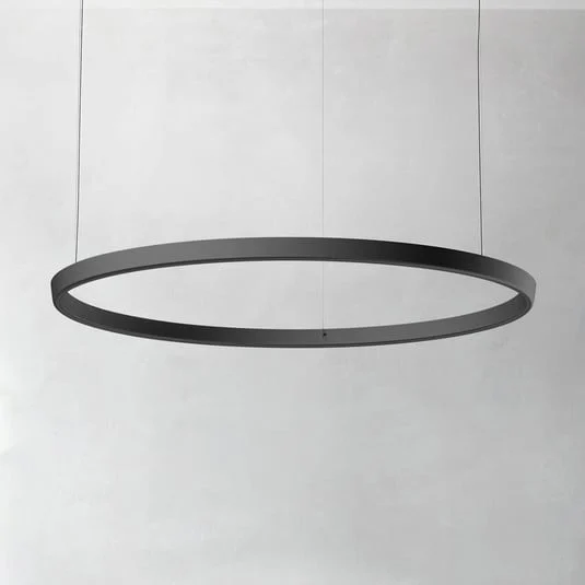 Luceplan Compendium Circle 110cm, negro