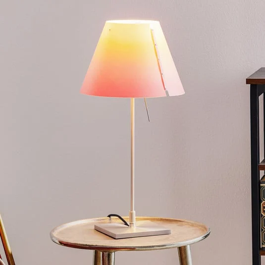 Luceplan Costanzina lámpara de mesa aluminio, rosa
