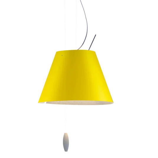 Luceplan Costanzina lámpara colgante en amarillo