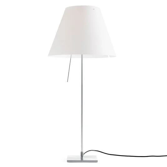 Luceplan Costanza de mesa D13if aluminio/blanco