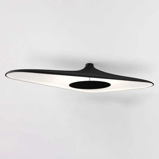 Luceplan Soleil Noir lámpara LED de techo, negro