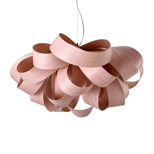 LZF Agatha Small lámpara colgante, 78x76cm, rosa