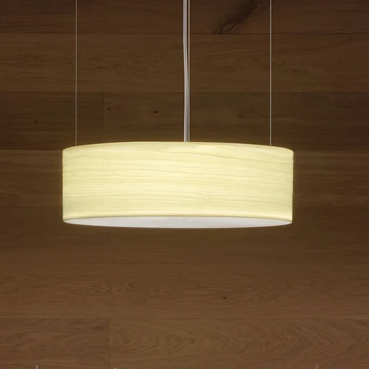 LZF Gea Slim lámpara colgante LED 0-10V atenuable, marfil