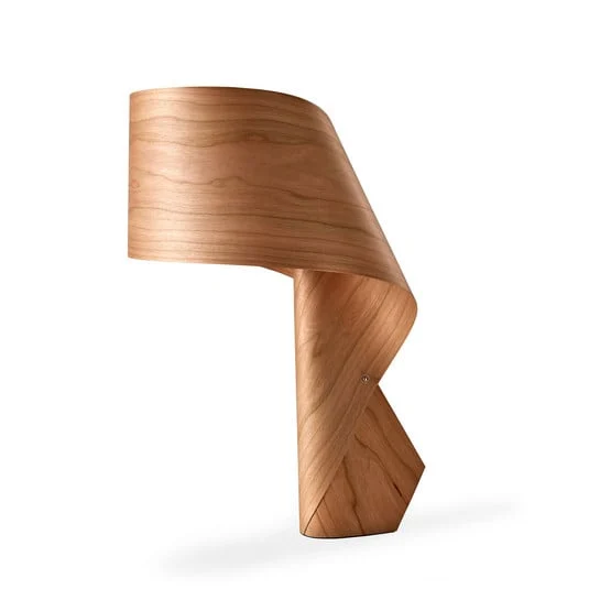 LZF Air lámpara de mesa cerezo natural