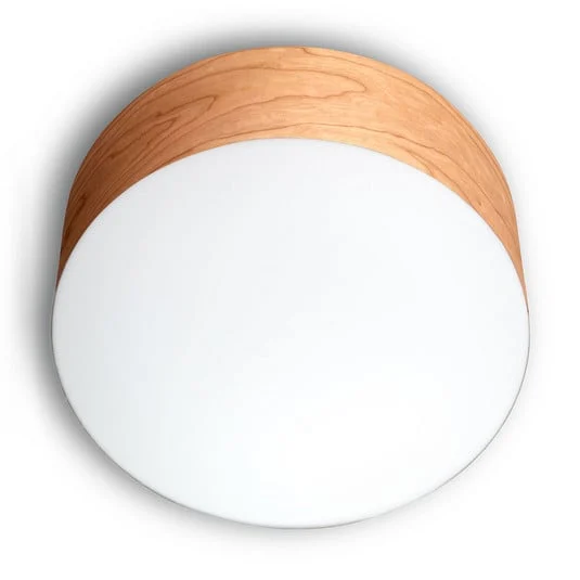 LZF Gea plafón 0-10V dim, Ø 30cm, cerezo