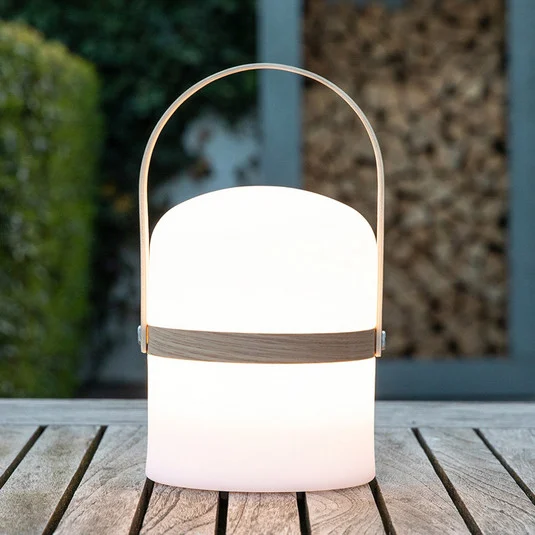 Joe lámpara de mesa LED portátil para interior y exterior