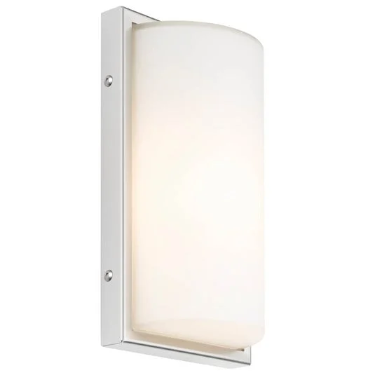 Aplique de exterior 040 con sensor, blanco