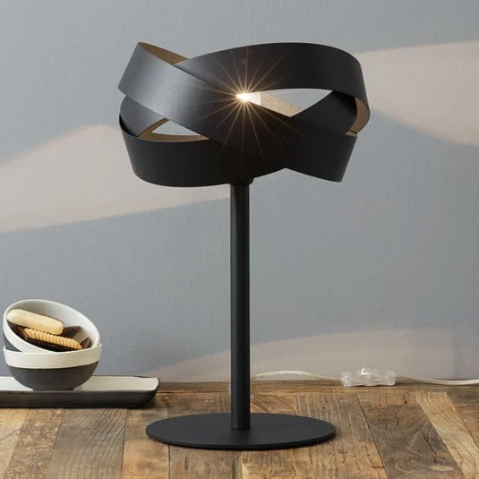 Decorativa lámpara de mesa Tornado