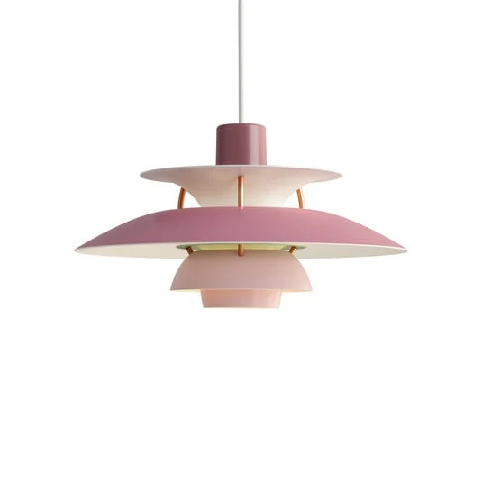 Louis Poulsen PH 5 Mini - lámpara colgante, rosa