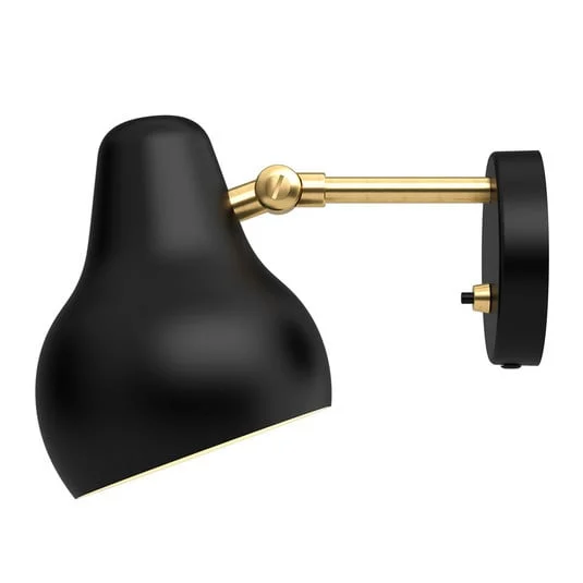 Louis Poulsen VL38 - aplique LED de diseño, negro