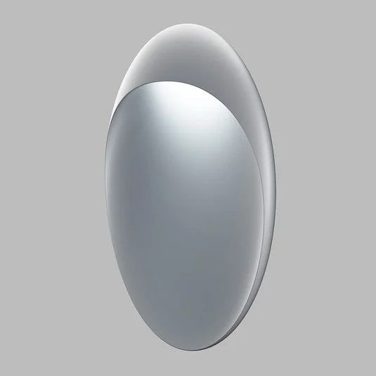 Aplique de pared LED de Louis Poulsen, aluminio, 3000 K, Ø 20 cm