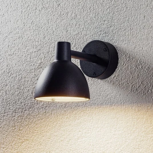 Louis Poulsen Toldbod 155 aplique exterior negro