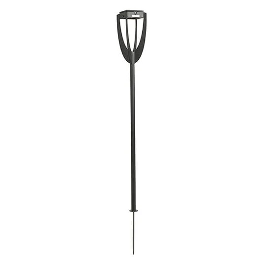 Lámpara LED solar Tulip pica de tierra, antracita