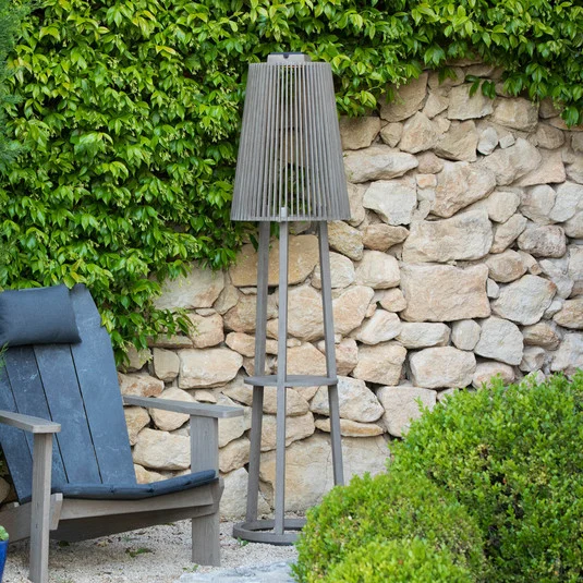 Lámpara de pie solar con sensor Tecka, duratek