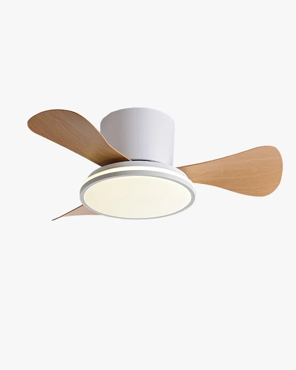 Ventilador de techo pequeño WOMO de 28 pulgadas con lámpara - WM5186