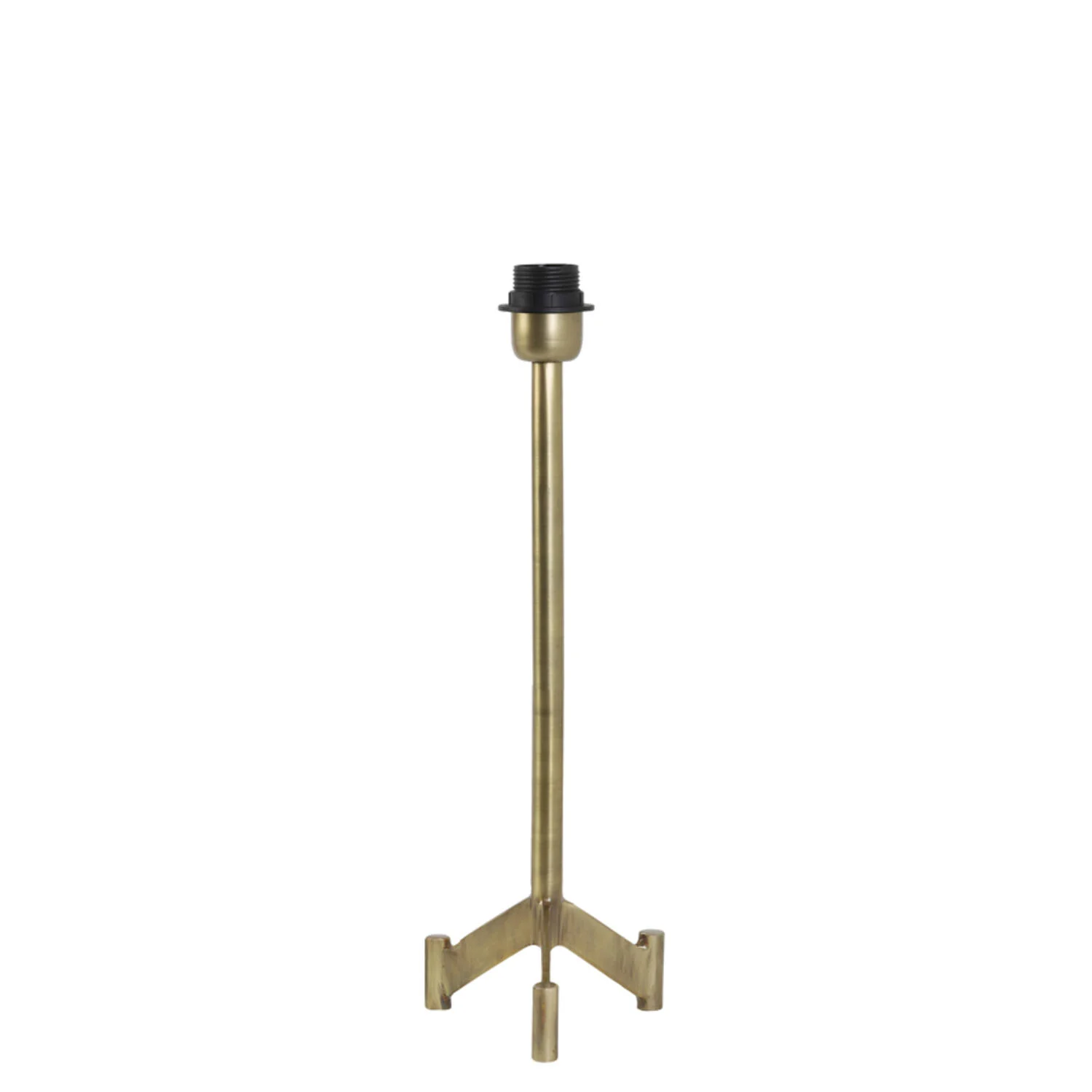 Lámpara de mesa antigua de oro Light & Living Dennis