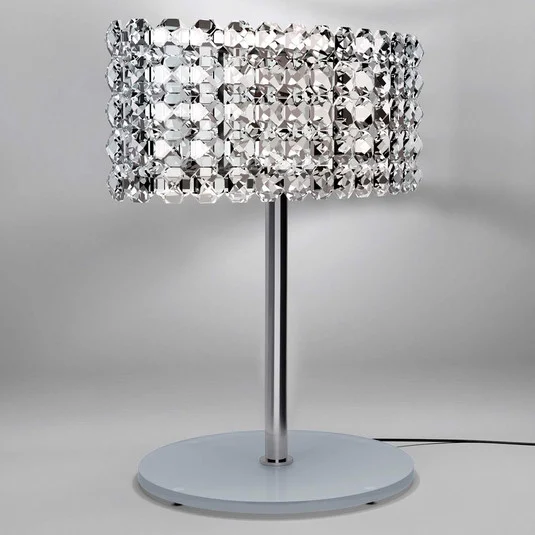 Lámpara mesa cristal noble BACCARAT transparente