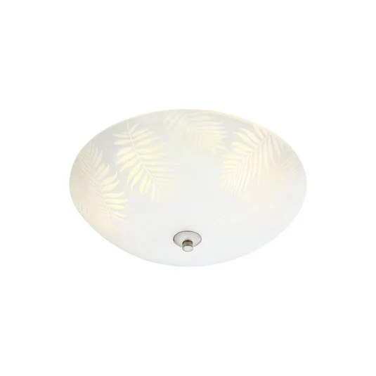 Lámpara de techo Blad de vidrio, Ø 35 cm
