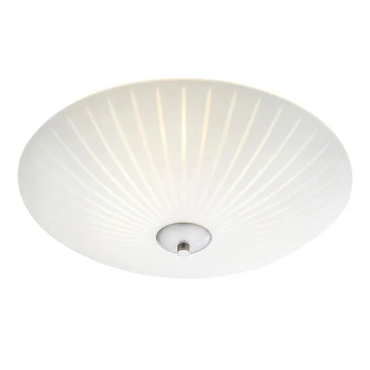 Plafón de vidrio Cut, Ø 43 cm