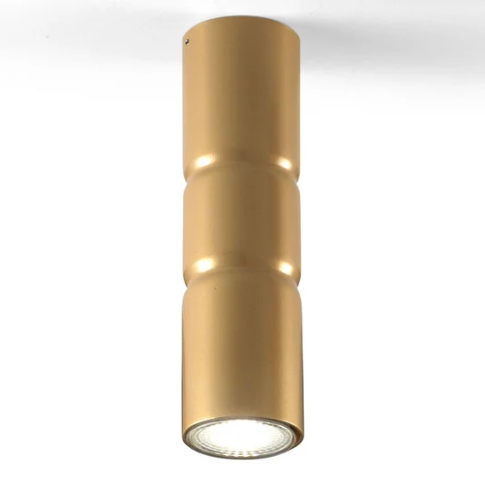 Lámpara de techo Turbo, fija, oro