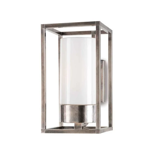 Aplique de exterior Cubic³ 3364 niquel antique/opal