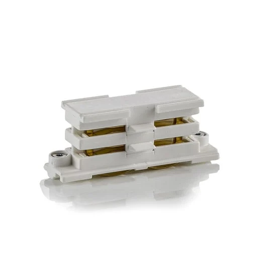Conector lineal para riel HV Noa, blanco