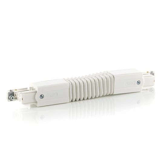 Conector flexible para riel HV Noa, blanco