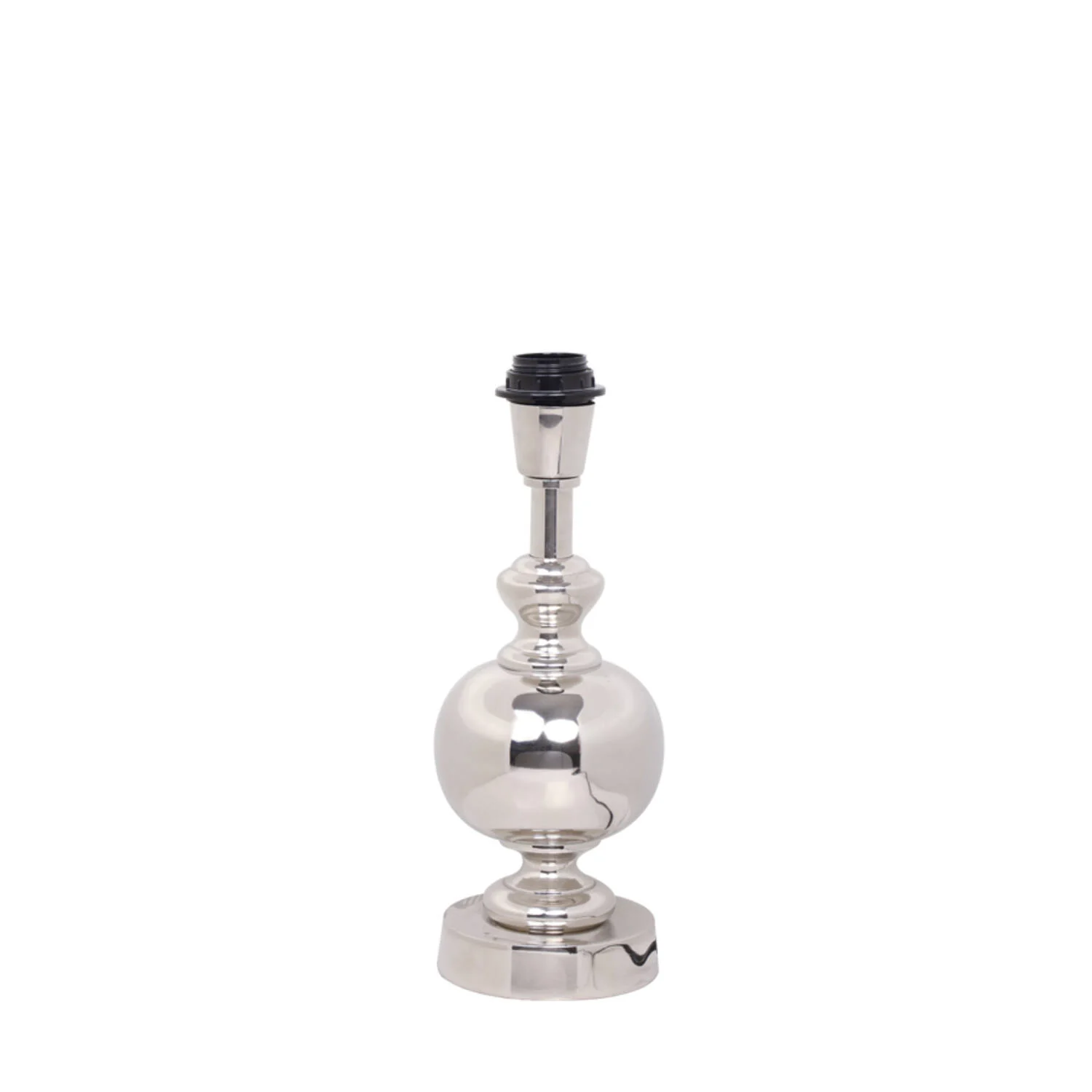 Base de lámpara de plata diseño moderno Light & Living Cady Xs