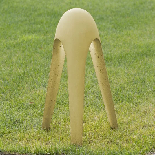 Martinelli Luce Cyborg bolardo LED, amarillo