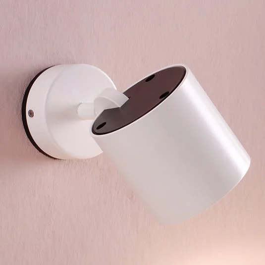 Milan Kronn, lámpara de pared giratoria, blanco