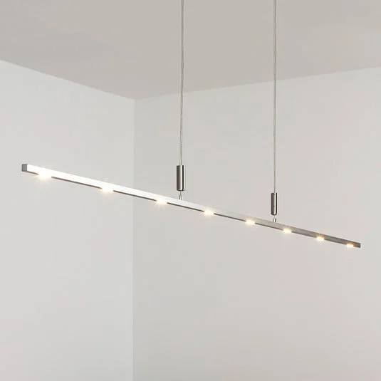 Quitani Lámpara colgante LED Tolu, longitud 180 cm, atenuable