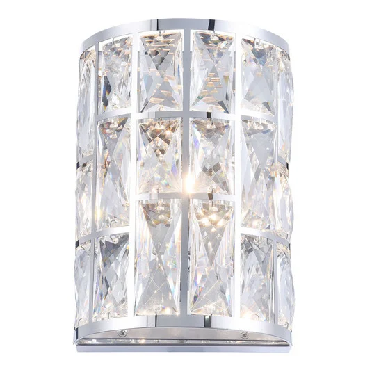 Aplique Gelid con placas de vidrio cristal