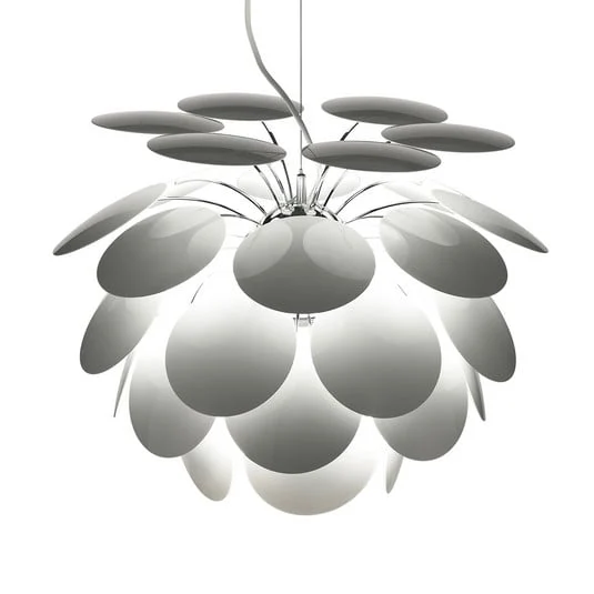 Lámpara colgante Discocó, Ø 88 cm, blanca - MARSET