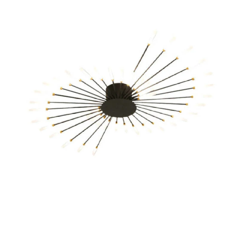 Arisha Moderna Sputnik Lineal Metal Lámpara de Techo