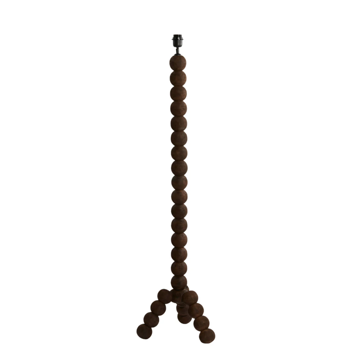 Base de lámpara de madera en forma de bola Light & Living Veglio