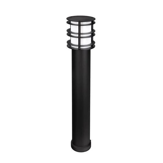 Bolardo luminoso LED Stockholm, 85 cm, negro, con anclaje al suelo - Norlys