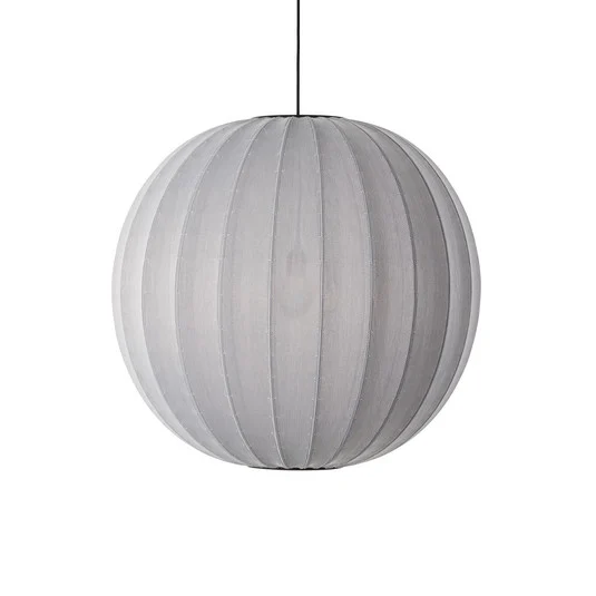 Lámpara colgante Knit-Wit 75 Round Silver - Hecha a mano