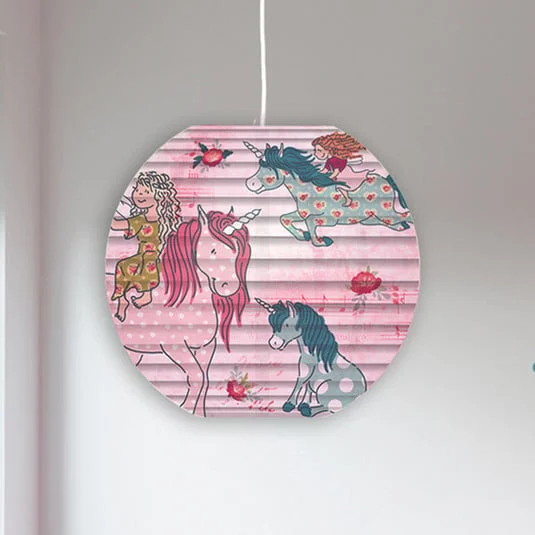 Lámpara colgante 4120606 con diseño unicornio