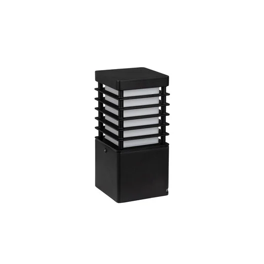 Bolardo luminoso Halmstad de 26 cm con soporte de hormigón, negro - Norlys