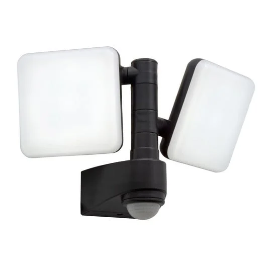 Aplique LED de exterior Jaro, sensor, 2 luces