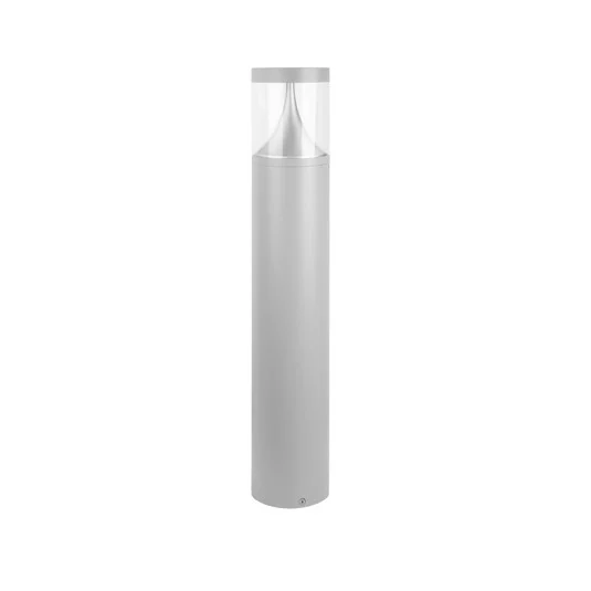 Bolardo luminoso LED Egersund de 108 cm, soporte para suelo de hormigón,